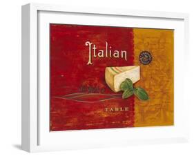 Italian Table-Angela Staehling-Framed Art Print