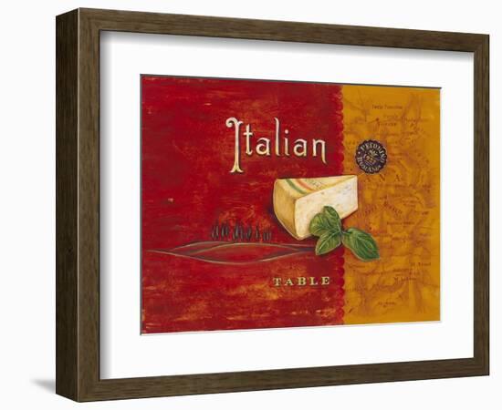 Italian Table-Angela Staehling-Framed Art Print