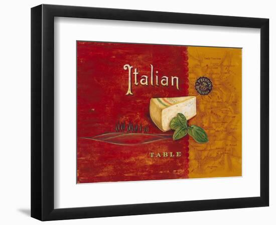 Italian Table-Angela Staehling-Framed Art Print