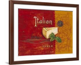 Italian Table-Angela Staehling-Framed Art Print