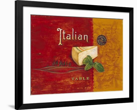 Italian Table-Angela Staehling-Framed Art Print