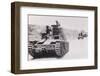 Italian Tanks Traveling over Somaliland Terrain-null-Framed Photographic Print