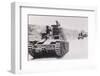 Italian Tanks Traveling over Somaliland Terrain-null-Framed Photographic Print