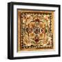 Italian Tile IV-Ruth Franks-Framed Art Print