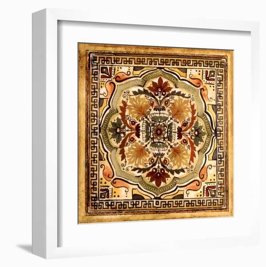 Italian Tile IV-Ruth Franks-Framed Art Print