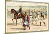 Italian Troops on the March, First Italo-Ethiopian War, 1896-null-Mounted Giclee Print
