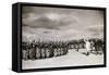 Italian Troops, Tiber Division , 1935, Ethiopian War-null-Framed Stretched Canvas