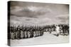 Italian Troops, Tiber Division , 1935, Ethiopian War-null-Stretched Canvas