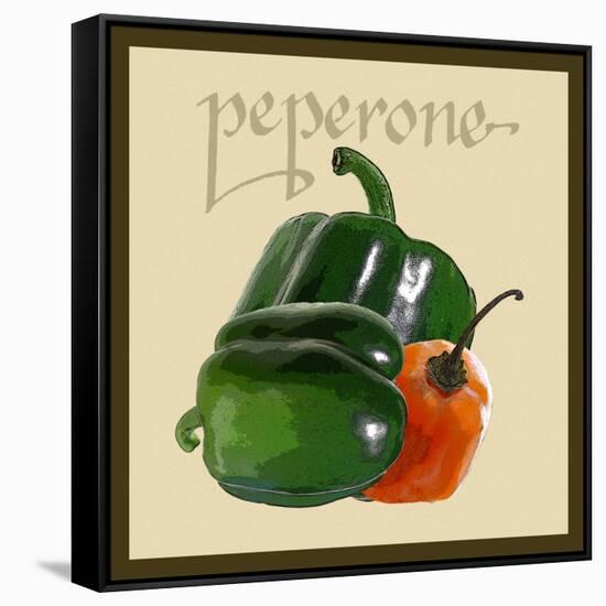 Italian Vegetable IV-null-Framed Stretched Canvas