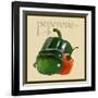 Italian Vegetable IV-null-Framed Art Print