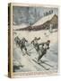 Italian Victory in Ski Team Event at Garmisch-Vittorio Pisani-Stretched Canvas