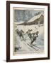 Italian Victory in Ski Team Event at Garmisch-Vittorio Pisani-Framed Art Print