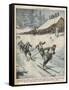 Italian Victory in Ski Team Event at Garmisch-Vittorio Pisani-Framed Stretched Canvas