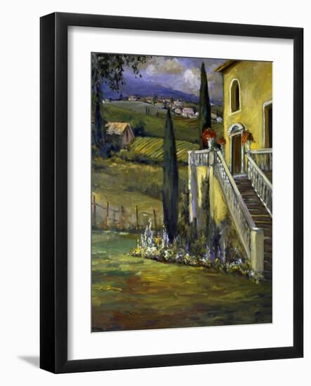 Italian Villa II-Allayn Stevens-Framed Art Print