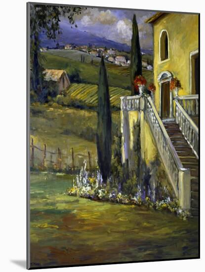 Italian Villa II-Allayn Stevens-Mounted Art Print