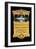 Italian Villas and their Gardens-Maxfield Parrish-Framed Art Print