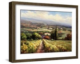 Italian Vineyards-Andino-Framed Art Print