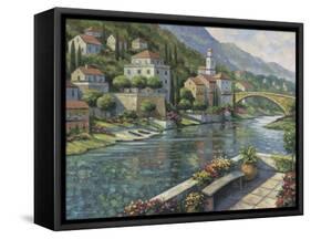 Italian Vista-John Zaccheo-Framed Stretched Canvas