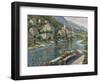 Italian Vista-John Zaccheo-Framed Giclee Print