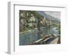 Italian Vista-John Zaccheo-Framed Giclee Print