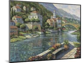 Italian Vista-John Zaccheo-Mounted Giclee Print