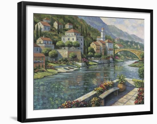 Italian Vista-John Zaccheo-Framed Giclee Print