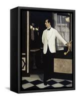 Italian Waiter-Dale Kennington-Framed Stretched Canvas