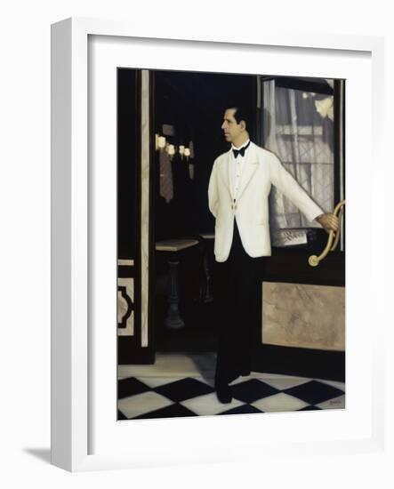 Italian Waiter-Dale Kennington-Framed Giclee Print