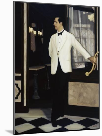 Italian Waiter-Dale Kennington-Mounted Giclee Print