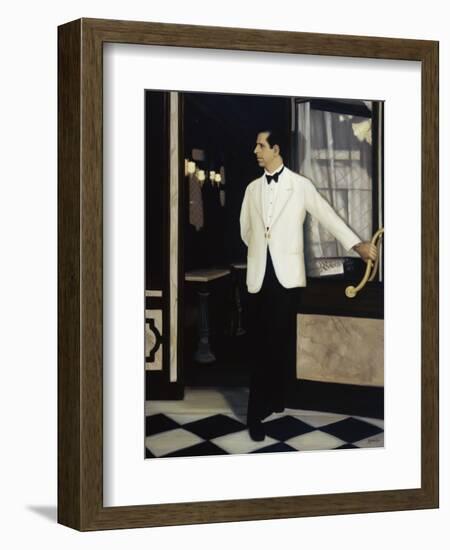 Italian Waiter-Dale Kennington-Framed Giclee Print