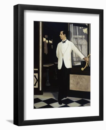 Italian Waiter-Dale Kennington-Framed Giclee Print