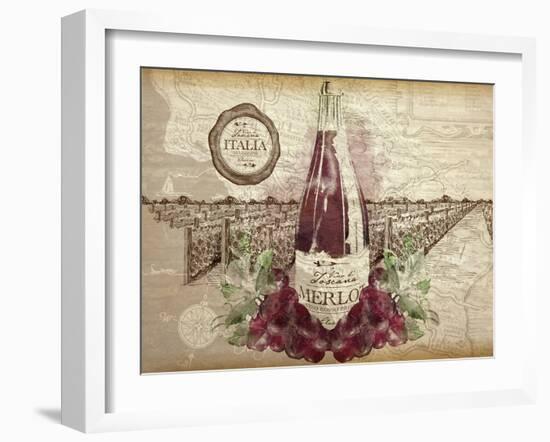 Italian Wine 2-null-Framed Giclee Print