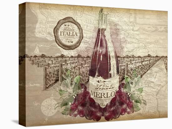 Italian Wine 2-null-Stretched Canvas