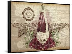 Italian Wine 2-null-Framed Stretched Canvas