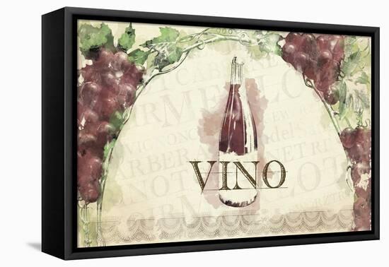 Italian Wine-null-Framed Stretched Canvas