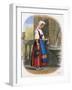 Italian Woman Collecting Water, 1809-W Dickes-Framed Giclee Print