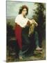 Italian Woman with Tambourine, 1872-William Adolphe Bouguereau-Mounted Giclee Print