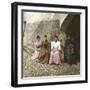Italian Women from Torno, at the Edge of Lake Como, Circa 1890-Leon, Levy et Fils-Framed Photographic Print