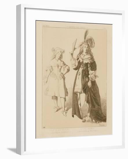 Italian Women in the 17th Century-Raphael Jacquemin-Framed Giclee Print