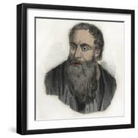 Italian Writer Pietro Aretino-Stefano Bianchetti-Framed Giclee Print