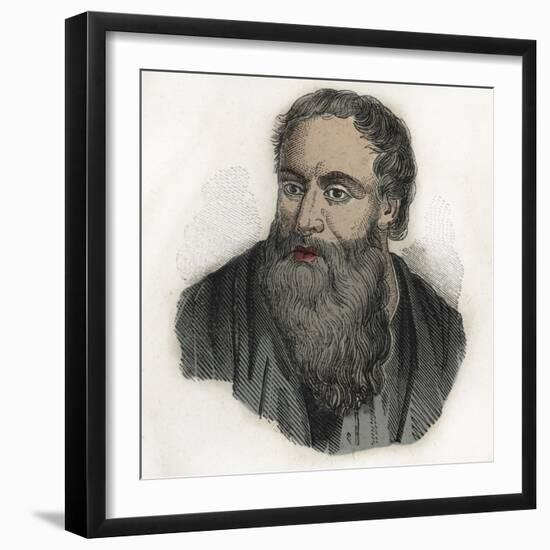 Italian Writer Pietro Aretino-Stefano Bianchetti-Framed Giclee Print