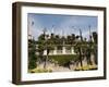 Italianate gardens, Palazzo Borromeo, Isola Bella, Lake Maggiore, Italian Lakes, Piedmont, Italy-Jean Brooks-Framed Photographic Print