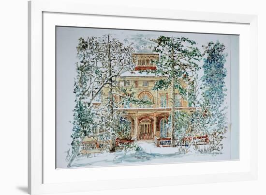 Italianate Home-Anthony Butera-Framed Giclee Print