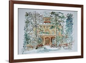 Italianate Home-Anthony Butera-Framed Giclee Print