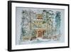 Italianate Home-Anthony Butera-Framed Giclee Print