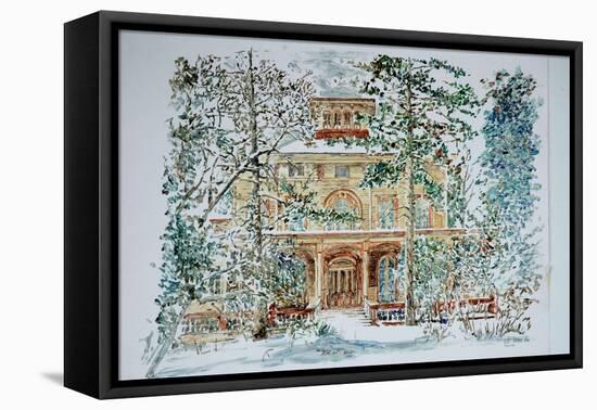 Italianate Home-Anthony Butera-Framed Stretched Canvas