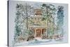 Italianate Home-Anthony Butera-Stretched Canvas