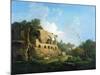Italianate Landscape with a House Near Classical Ruins-William Marlow-Mounted Giclee Print