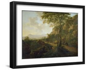 Italianate Landscape with Muleteers-Jan Both-Framed Giclee Print
