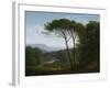 Italianate Landscape with Pines, 1795-Hendrik Voogd-Framed Art Print